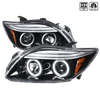 Spec-D Tuning 05-10 Scion Tc Projector Headlights-Glossy Black With Clear Lens 2LHP-TC05BK-TM